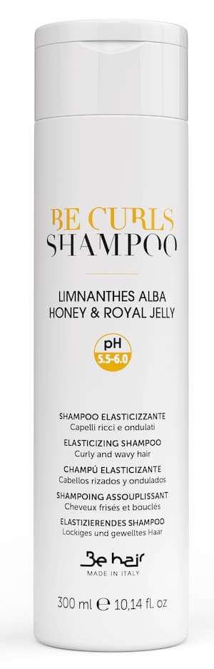 BE CURLS ELASTIZING SHAMPOO curly & wavy hair 300 ml