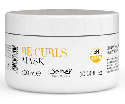 BE CURLS NOURISHING ANTI-FRIZZ MASK curly & wavy hair 300 ml