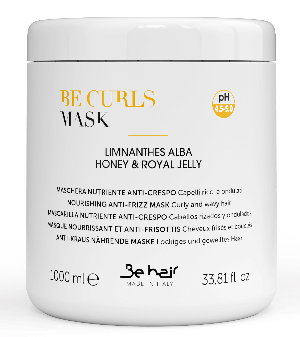 BE CURLS NOURISHING ANTI-FRIZZ MASK curly & wavy hair 1000 ml