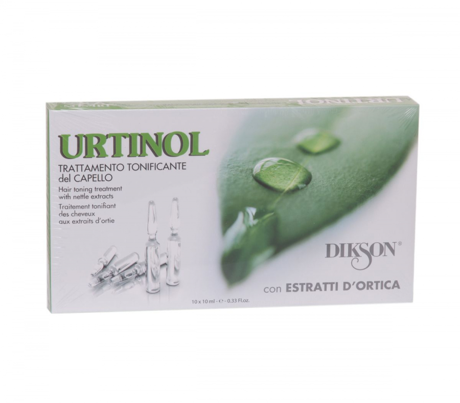 URTINOL - Ампульное средство против жирности кожи головы и себореи